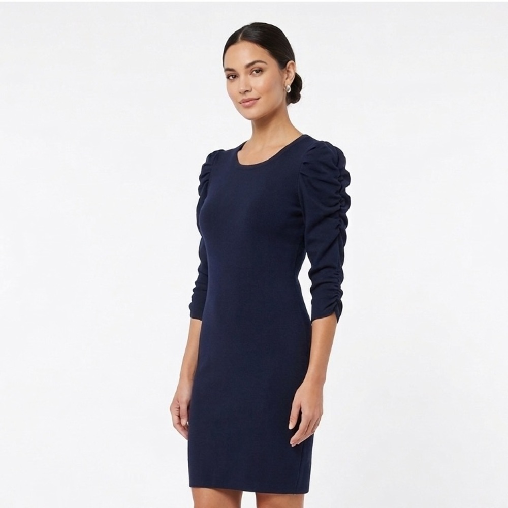 Sundry from Anthropologie Navy  Midi Dress BNWT